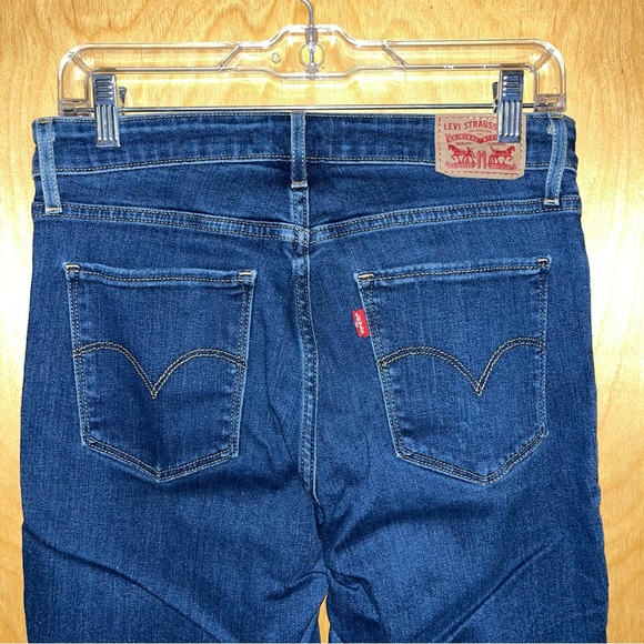 Levi’s 721 Dark Wash High-Rise Skinny Jeans 29”. EUC. Size 29/8 - Picture 4 of 4